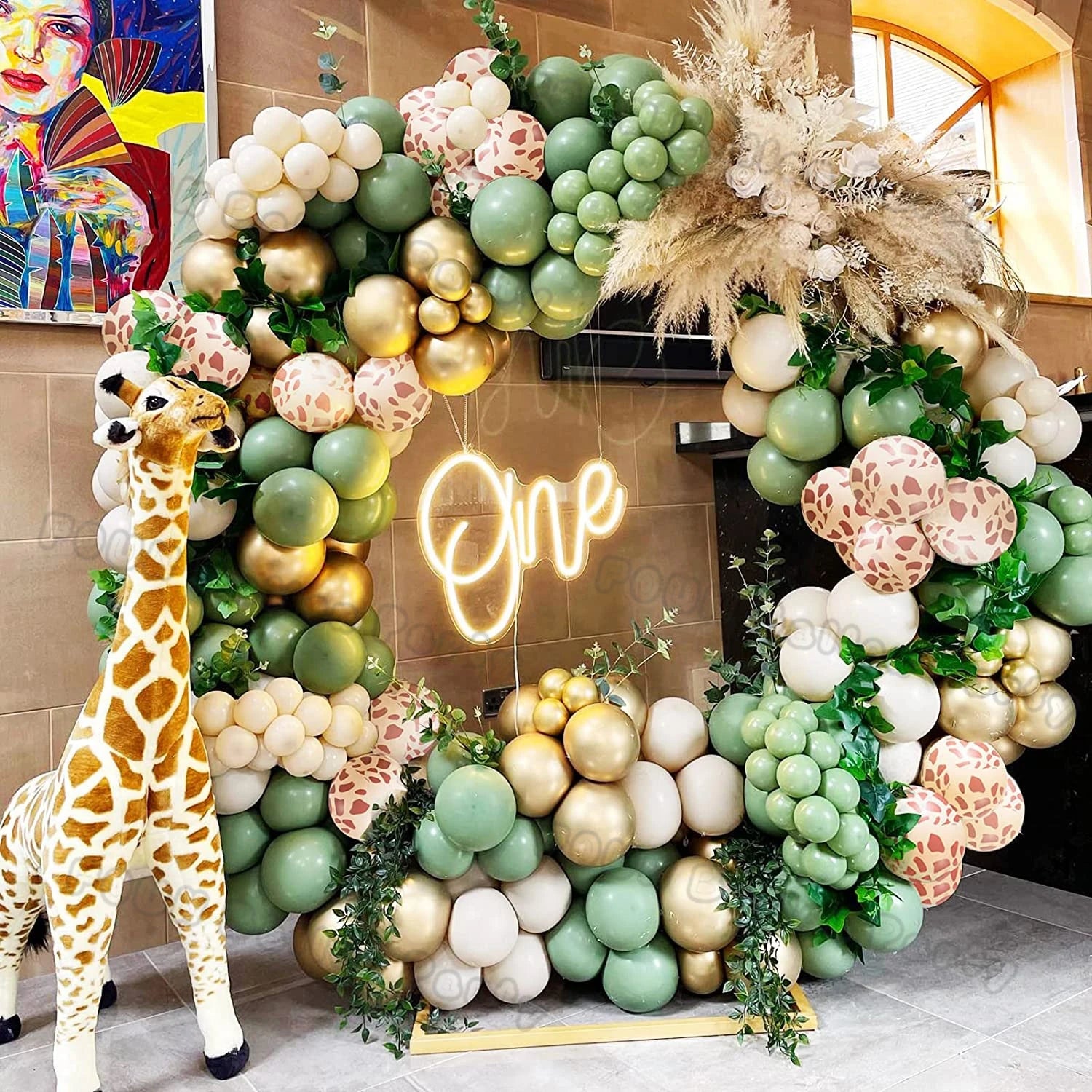 Ballons arc guirlande