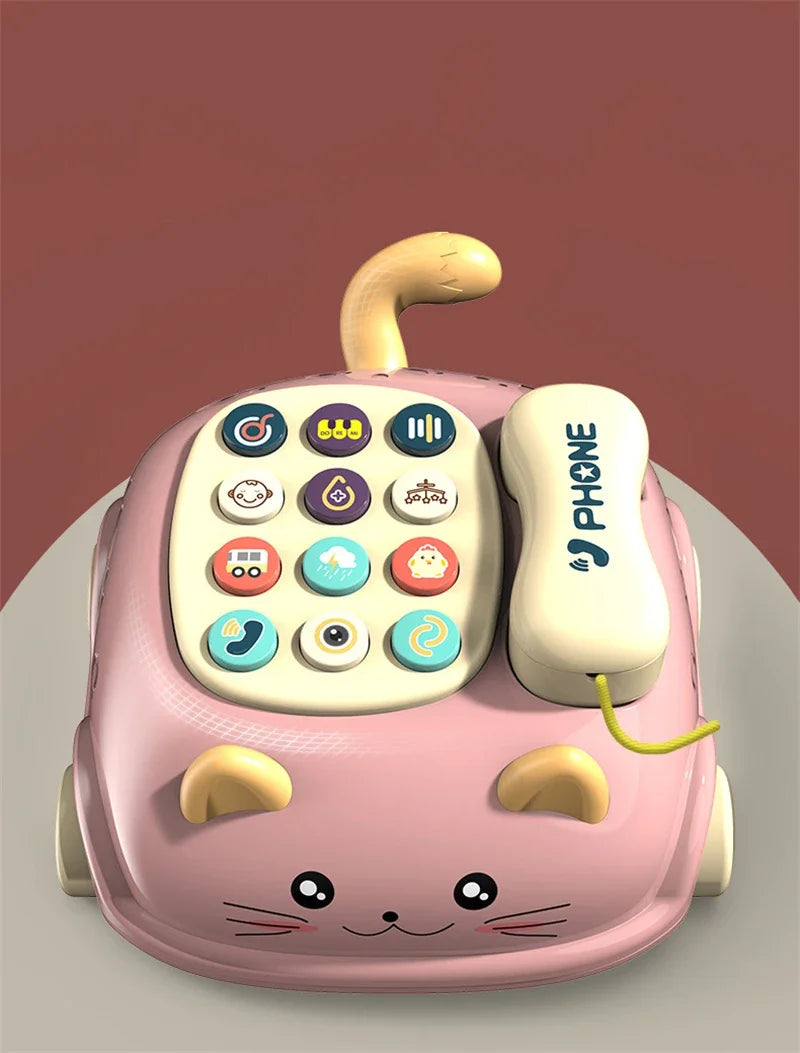Jouets de téléphone Musical 3 en 1 pour bébé