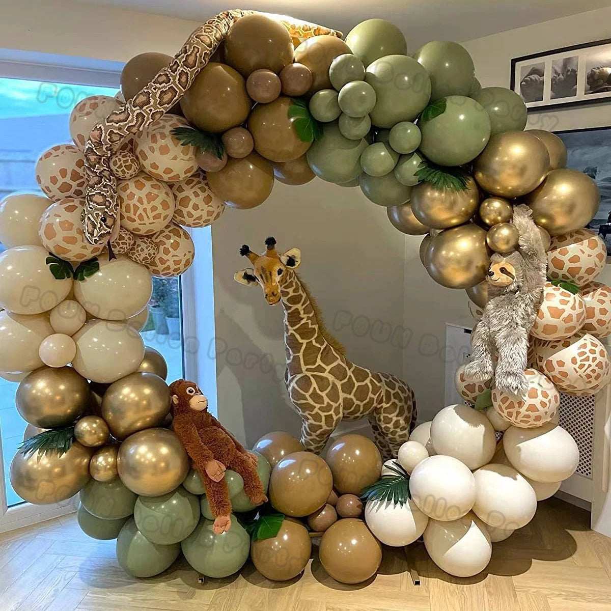 Ballons arc guirlande