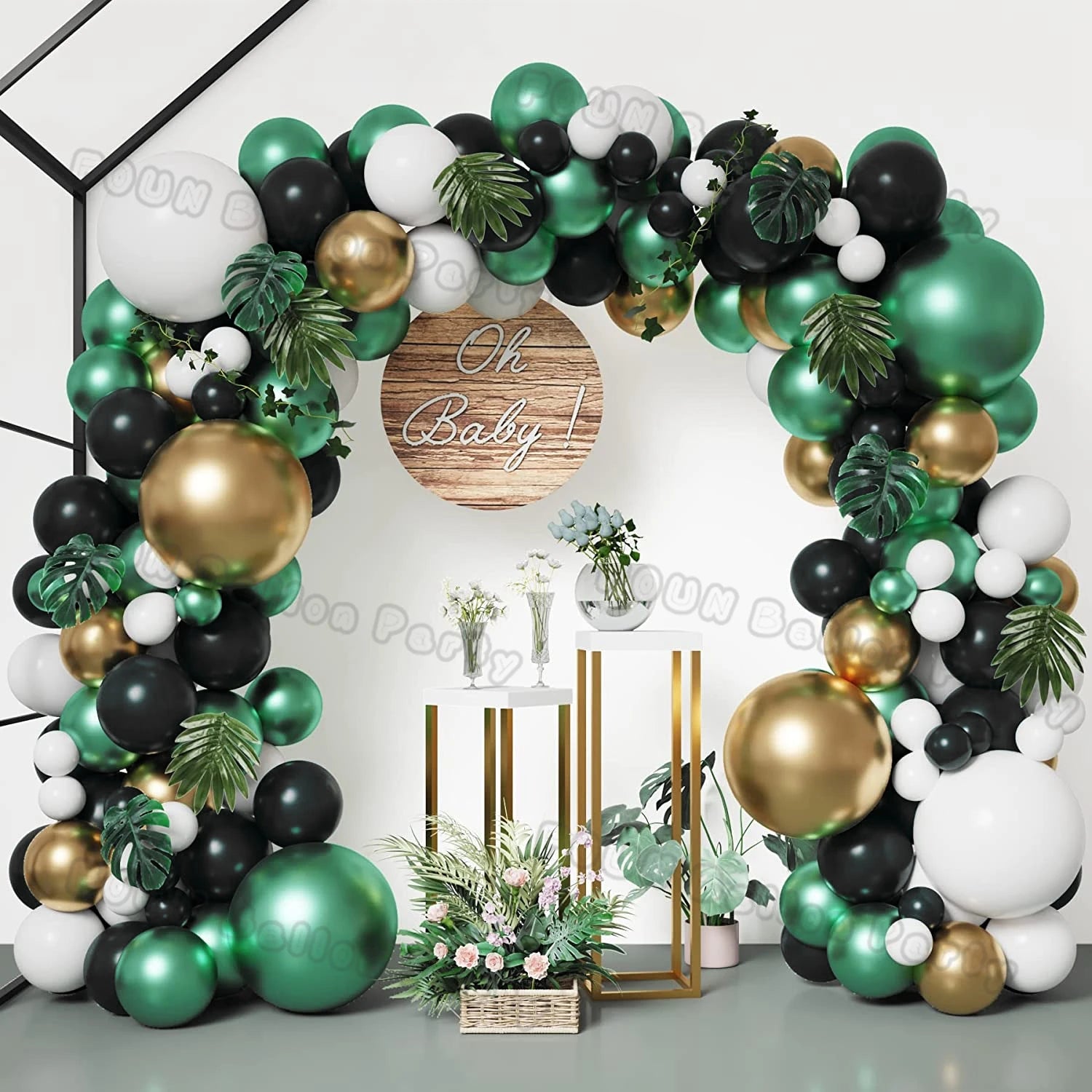 Ballons arc guirlande