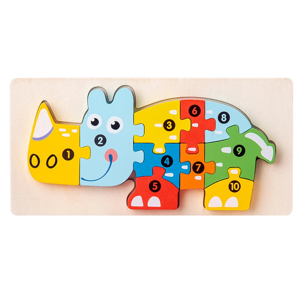Puzzles en bois 3D de haute qualité