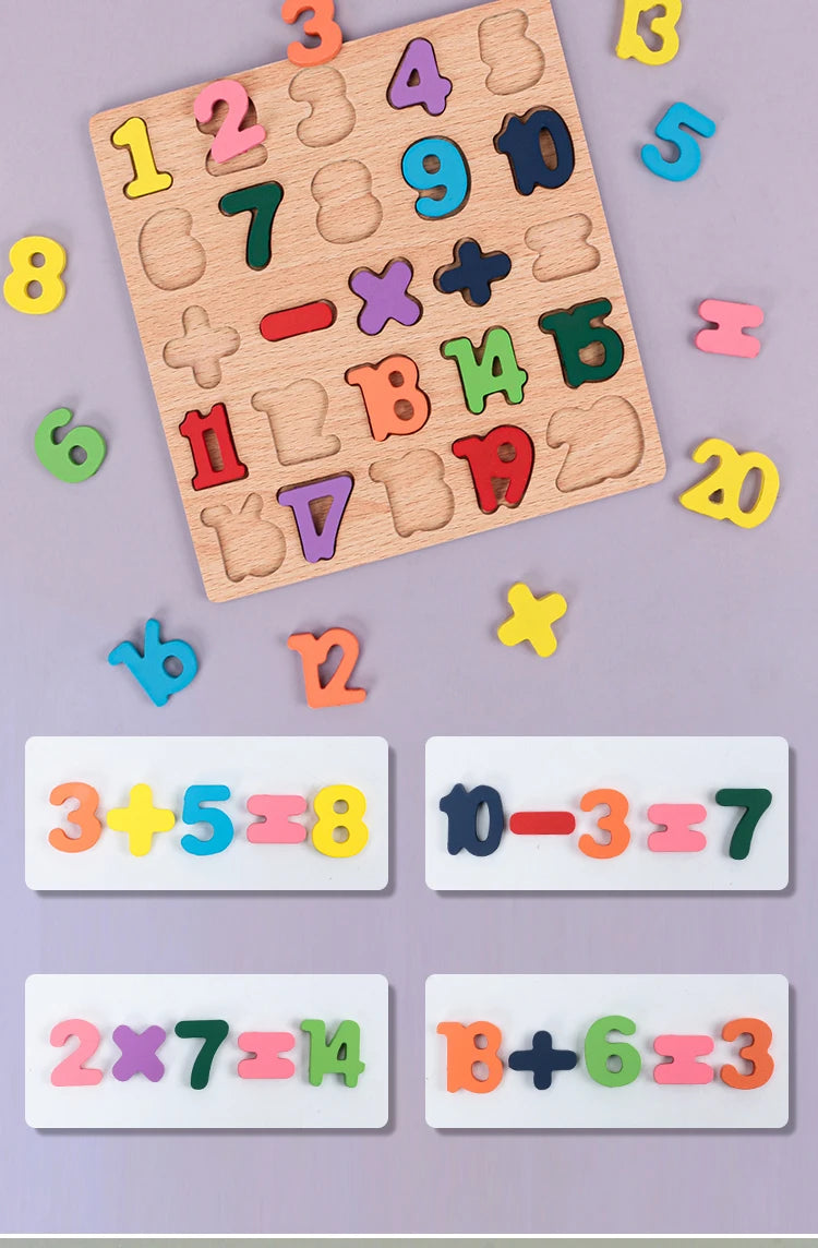 Puzzle en bois pour enfants