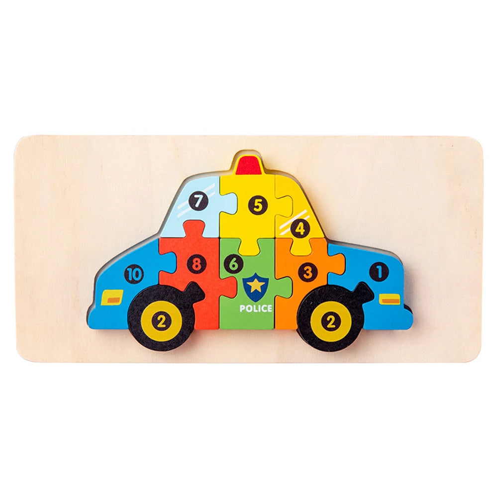 Puzzles en bois 3D de haute qualité
