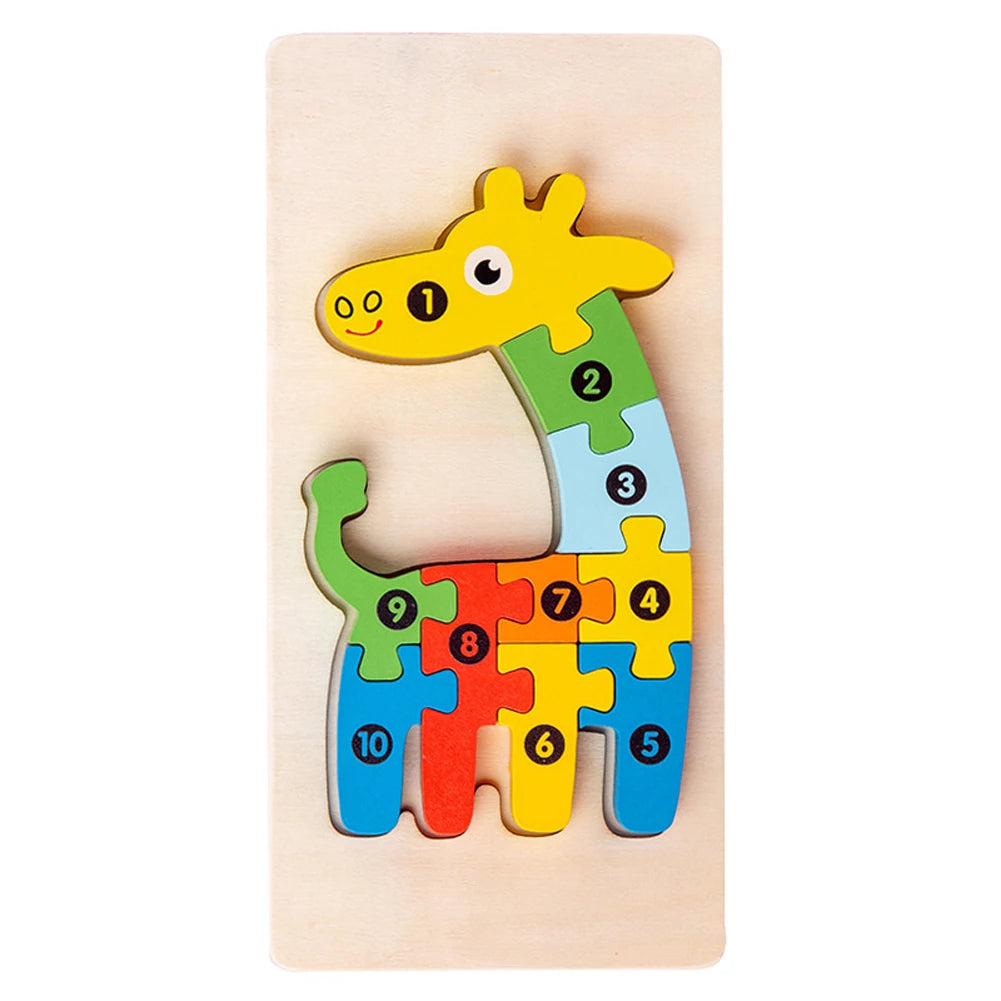 Puzzles en bois 3D de haute qualité