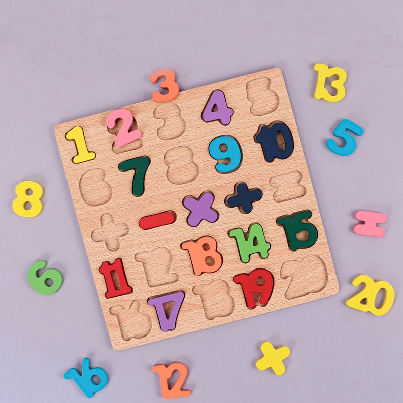 Puzzle en bois pour enfants