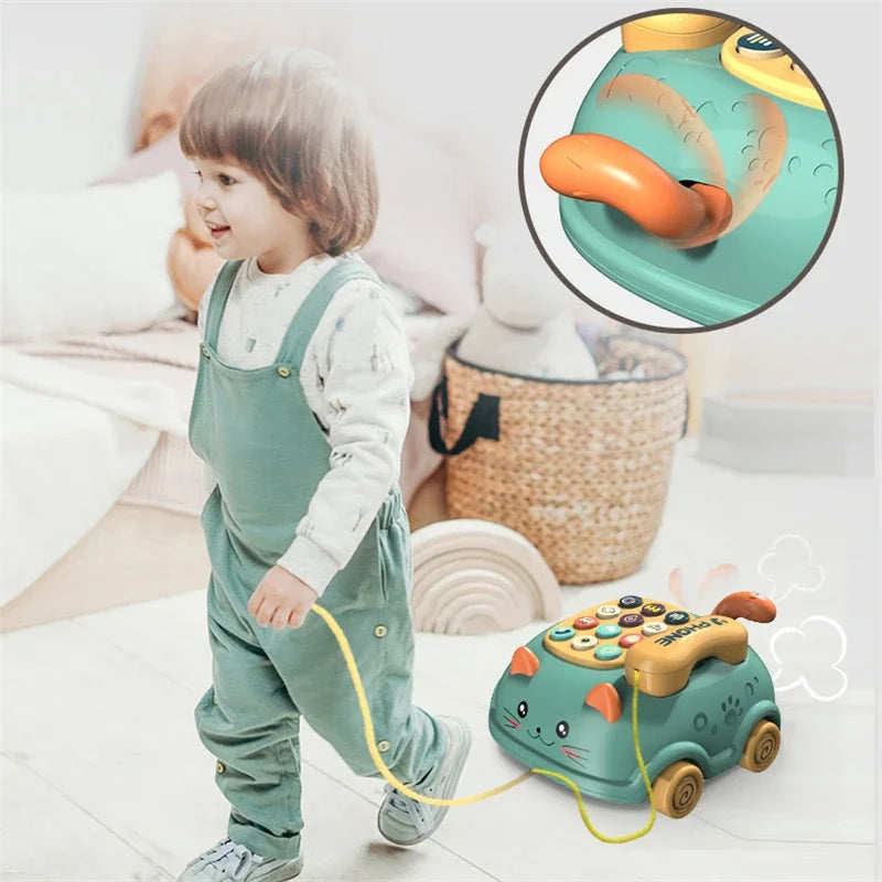 Jouets de téléphone Musical 3 en 1 pour bébé