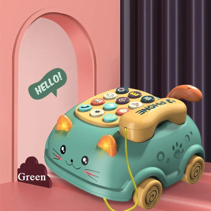 Jouets de téléphone Musical 3 en 1 pour bébé