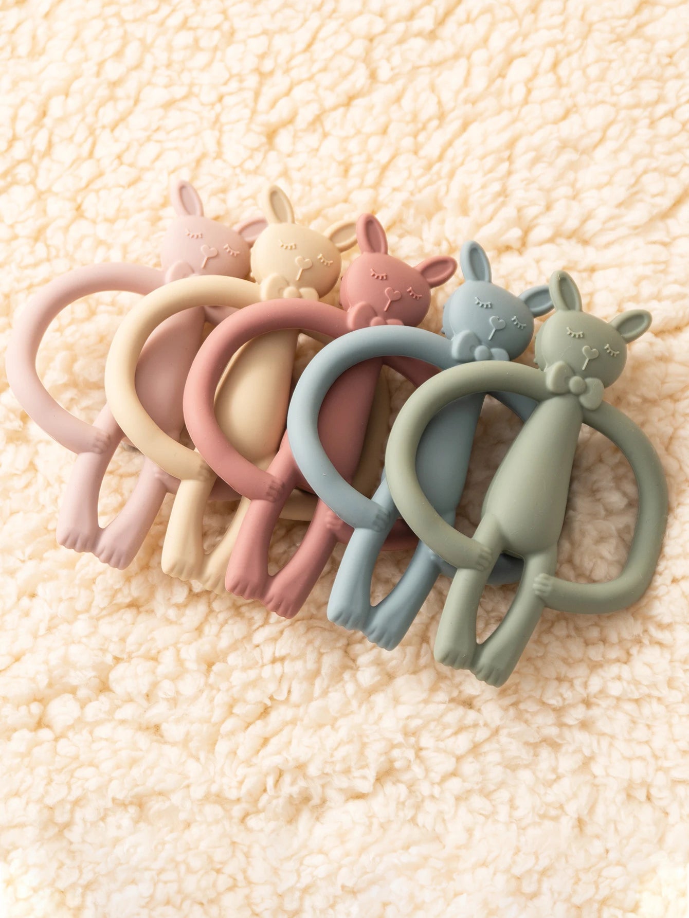 TeWindsor-Jouet de Dentition en Silicone pour Bébé
