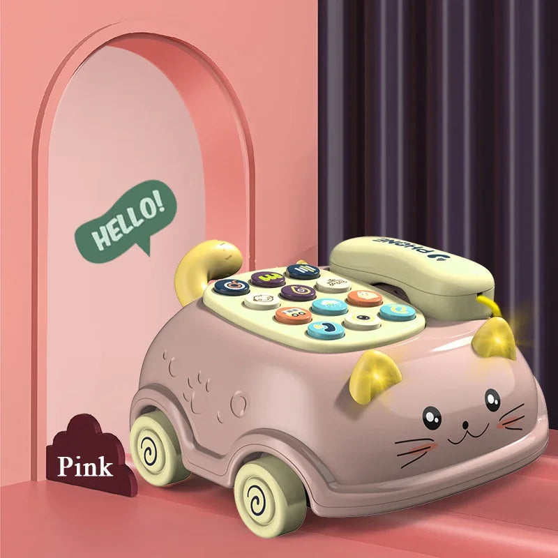Jouets de téléphone Musical 3 en 1 pour bébé