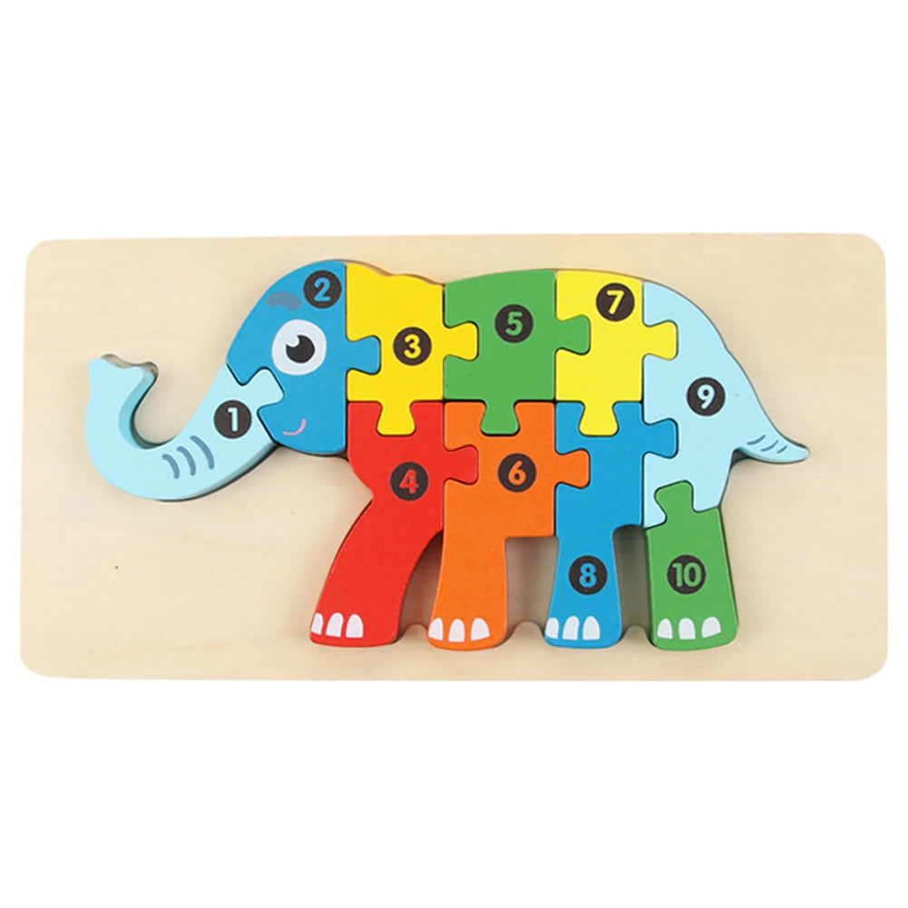 Puzzles en bois 3D de haute qualité