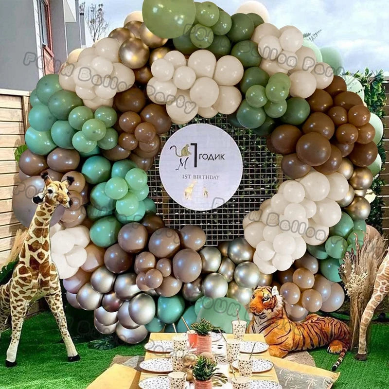 Ballons arc guirlande