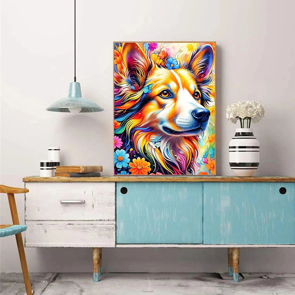 Peinture diamant animaux