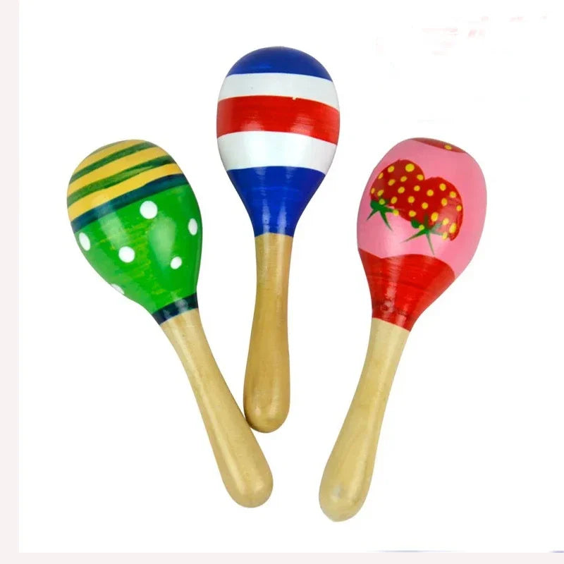 Instrument de musique coloré en bois