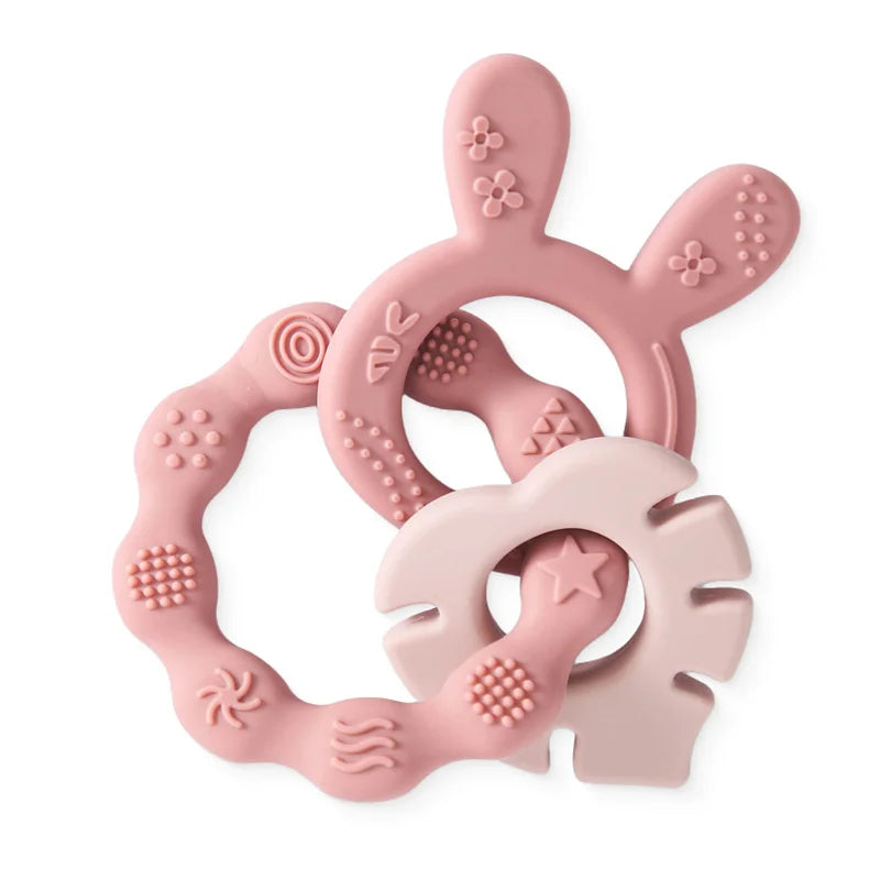 Anneau de dentition en Silicone pour bébé