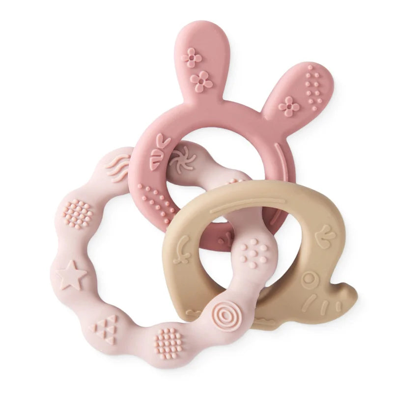 Anneau de dentition en Silicone pour bébé