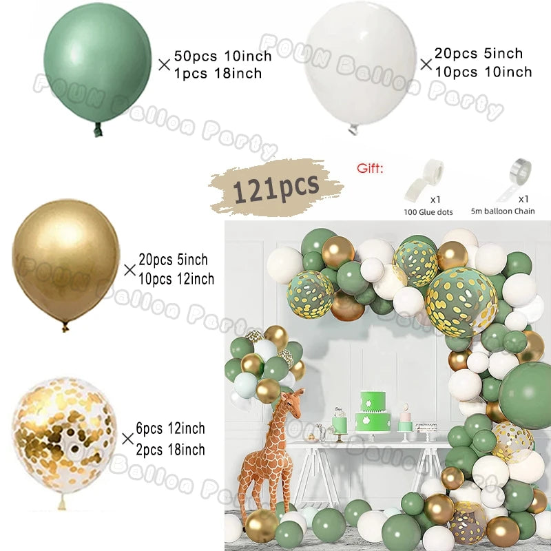 Ballons arc guirlande