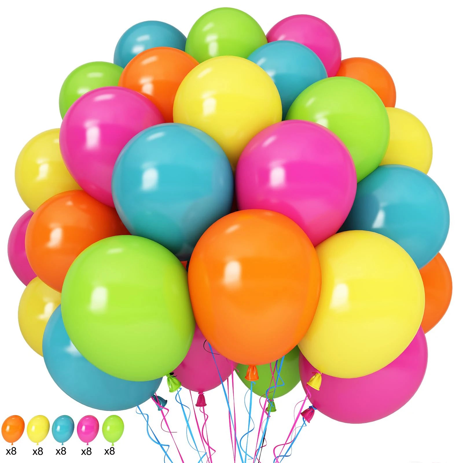ballon arc-en-ciel