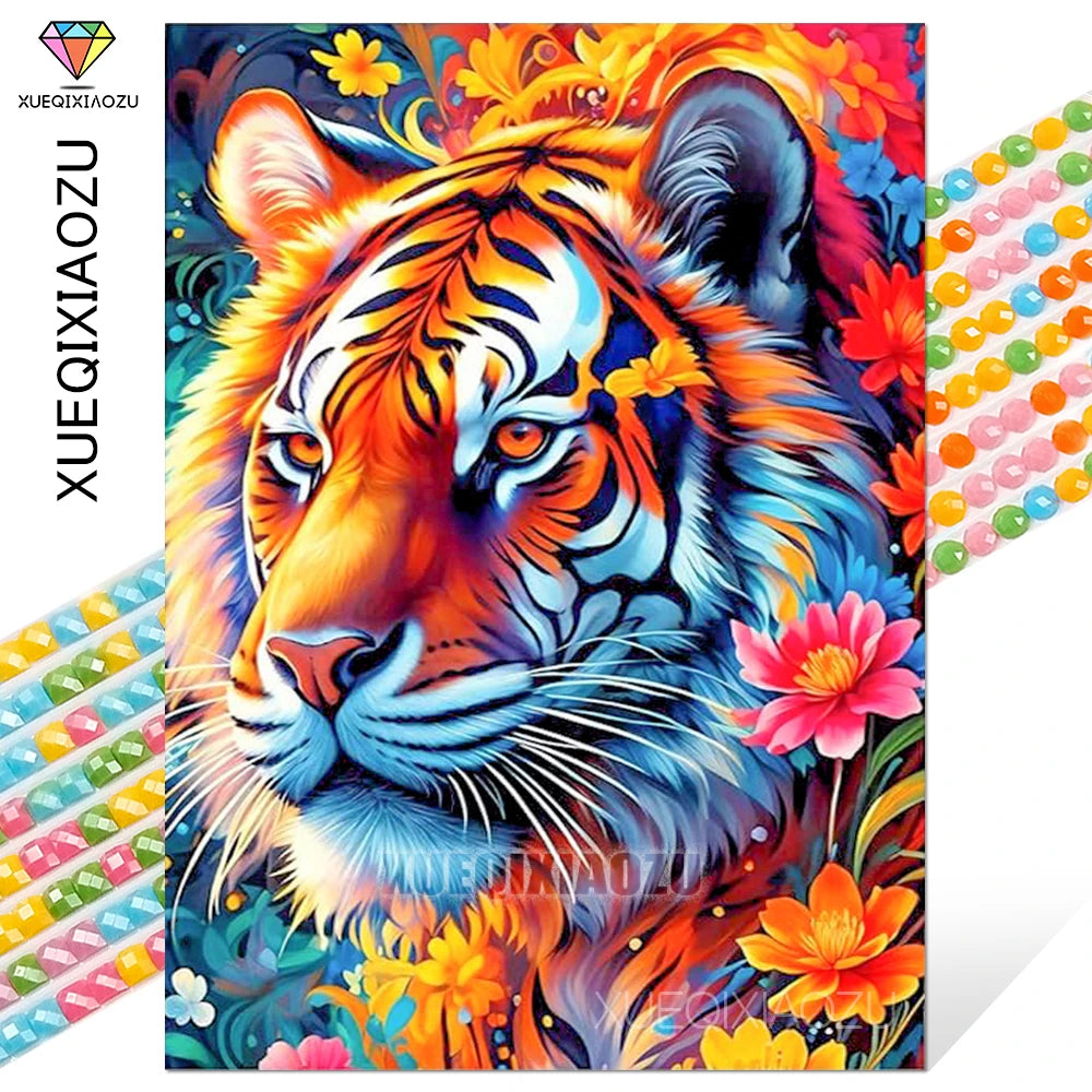 Peinture diamant animaux