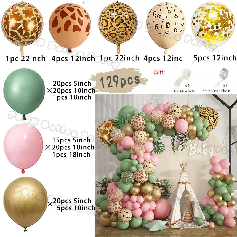 Ballons arc guirlande