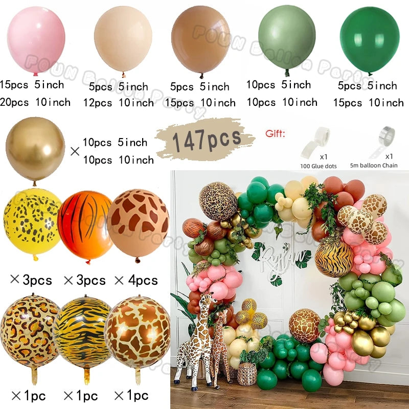 Ballons arc guirlande