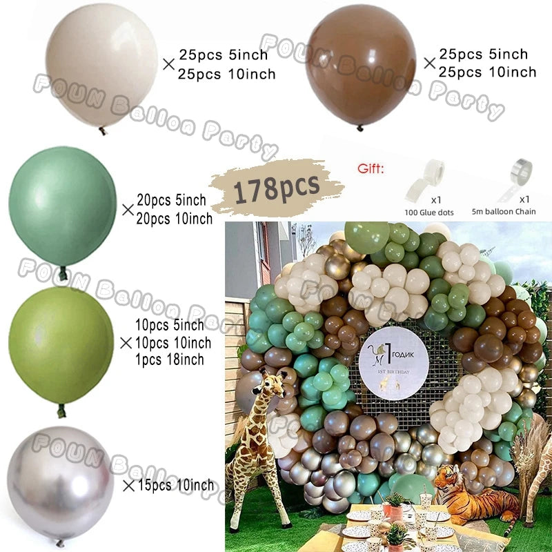 Ballons arc guirlande