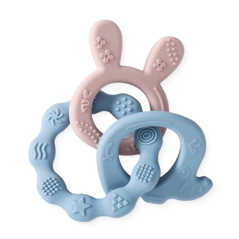 Anneau de dentition en Silicone pour bébé