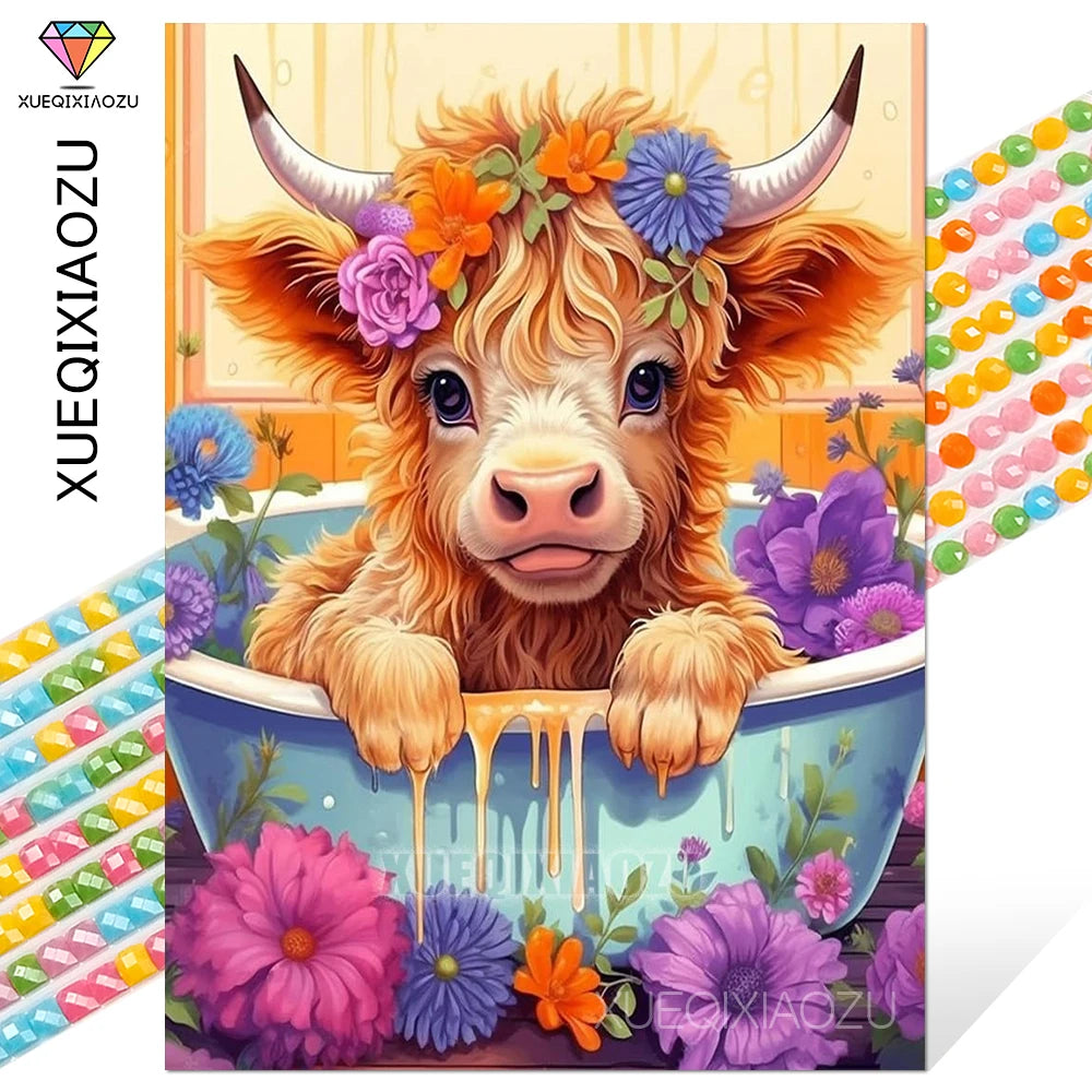 Peinture diamant animaux