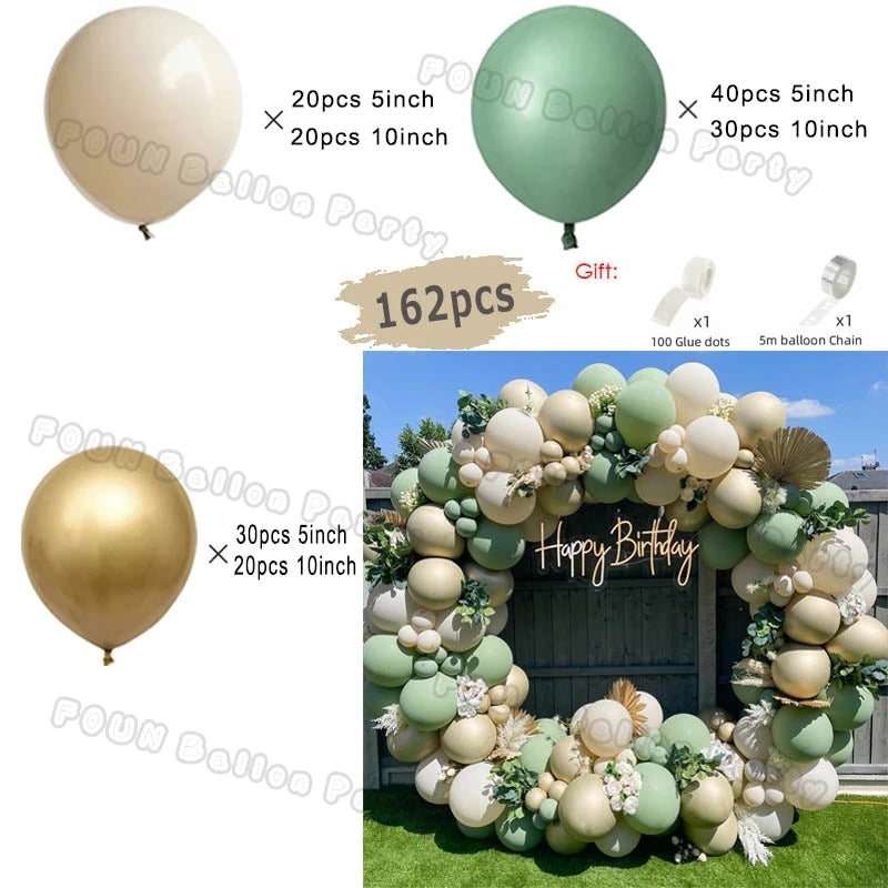 Ballons arc guirlande