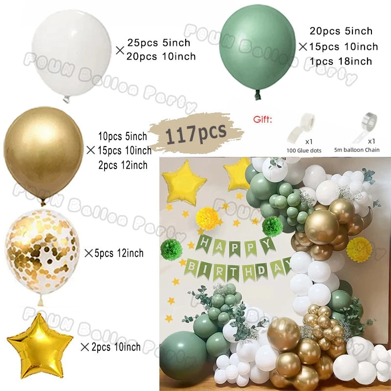 Ballons arc guirlande
