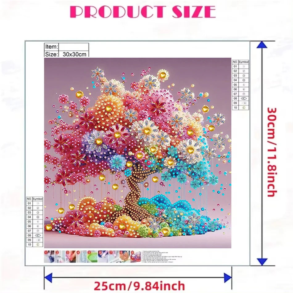 Painting diamant Kit de fleurs
