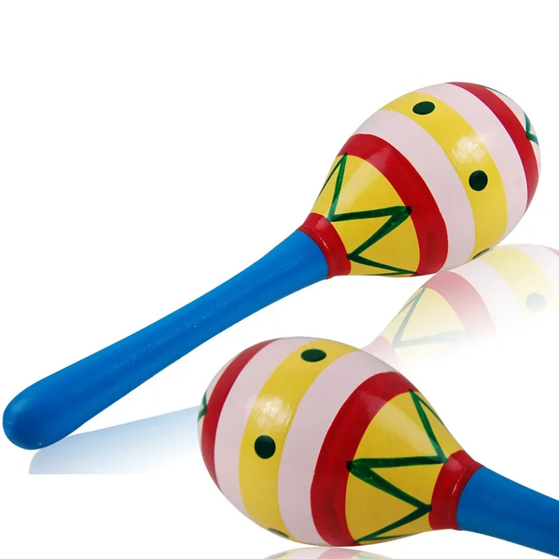 Instrument de musique coloré en bois