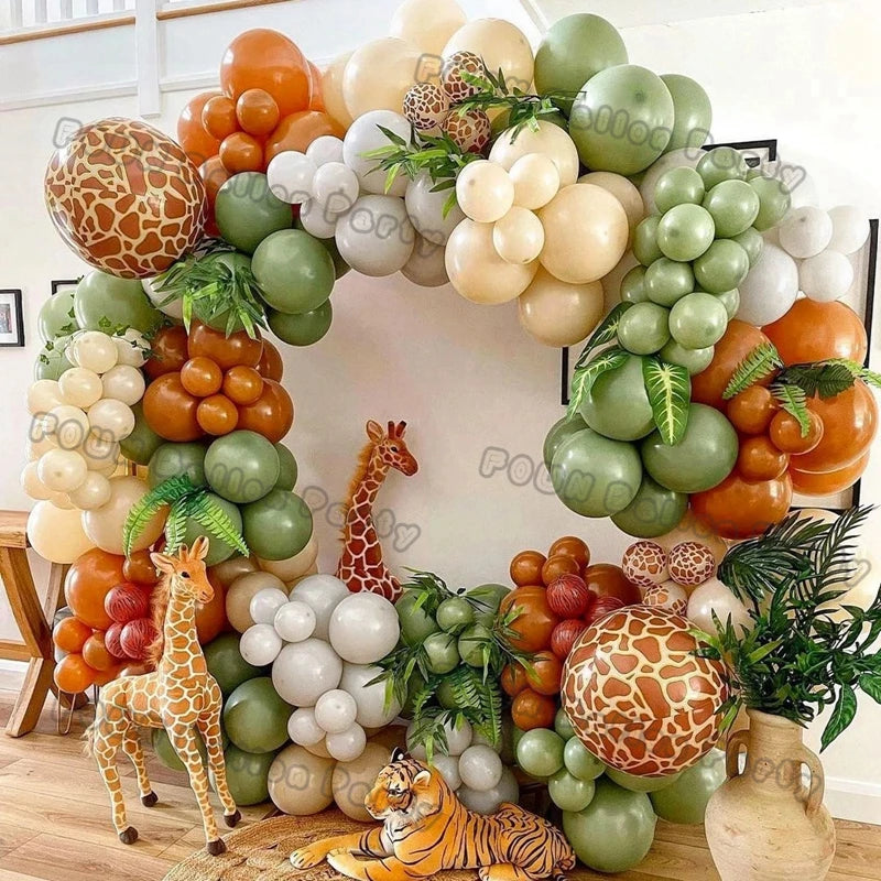 Ballons arc guirlande