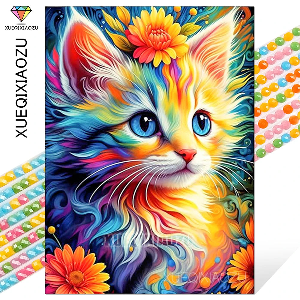 Peinture diamant animaux