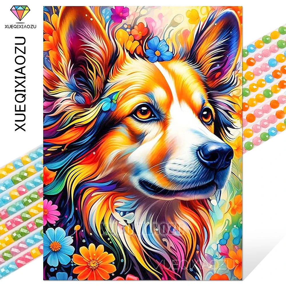Peinture diamant animaux