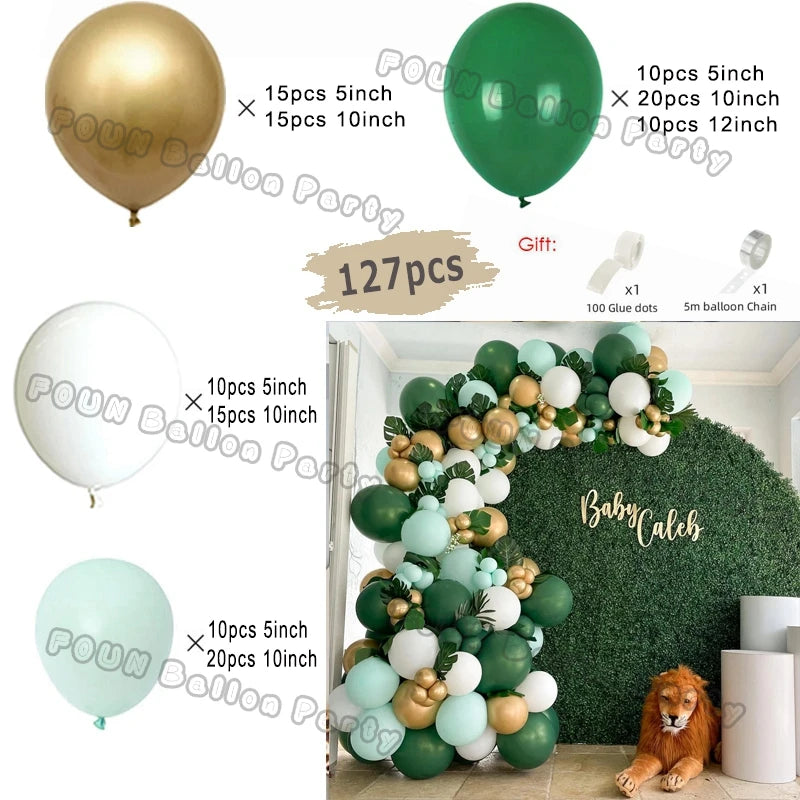 Ballons arc guirlande
