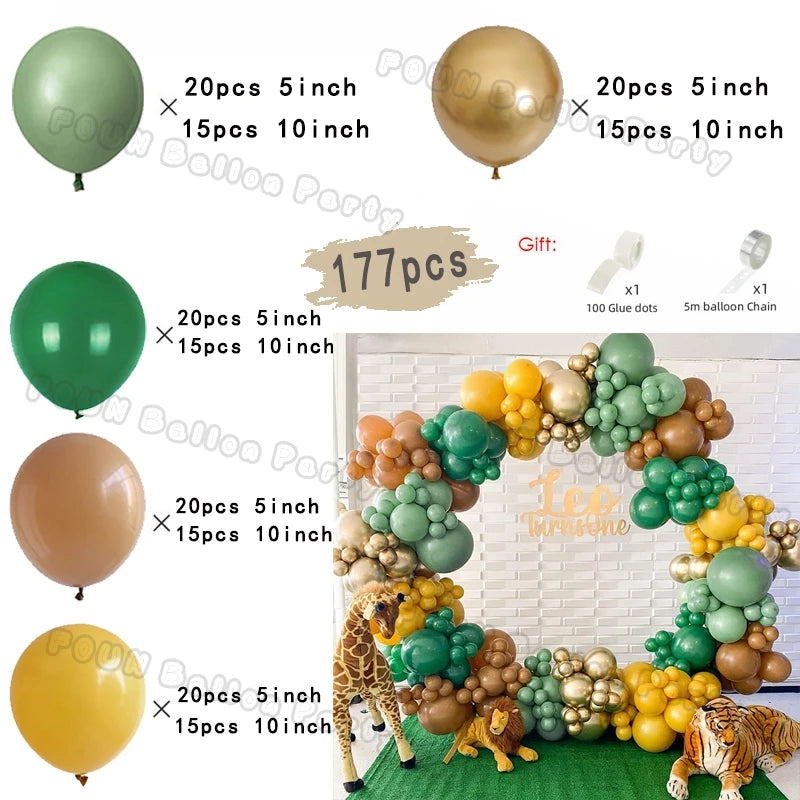 Ballons arc guirlande