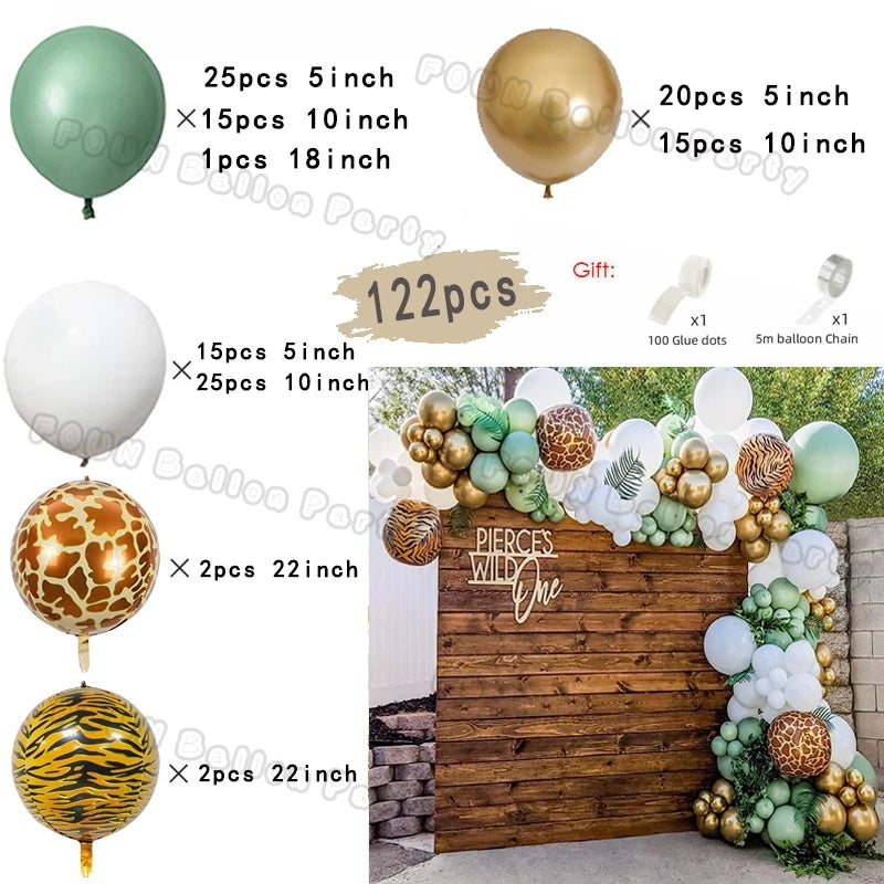 Ballons arc guirlande