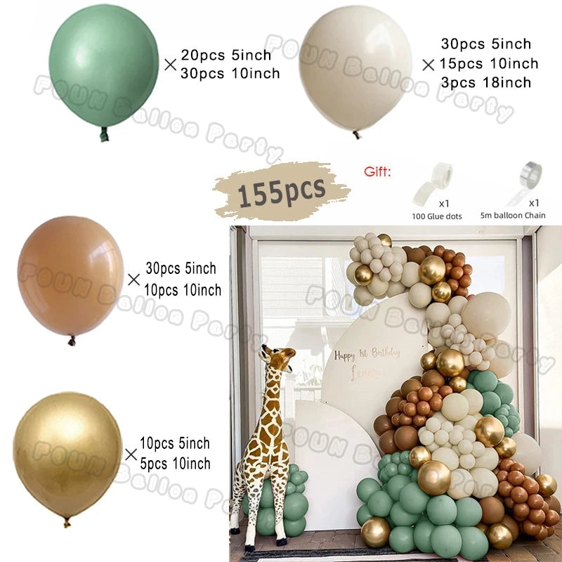Ballons arc guirlande